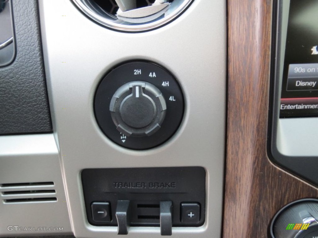 2013 Ford F150 Lariat SuperCrew 4x4 Controls Photo #71265118