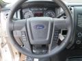 Steel Gray Steering Wheel Photo for 2013 Ford F150 #71265754
