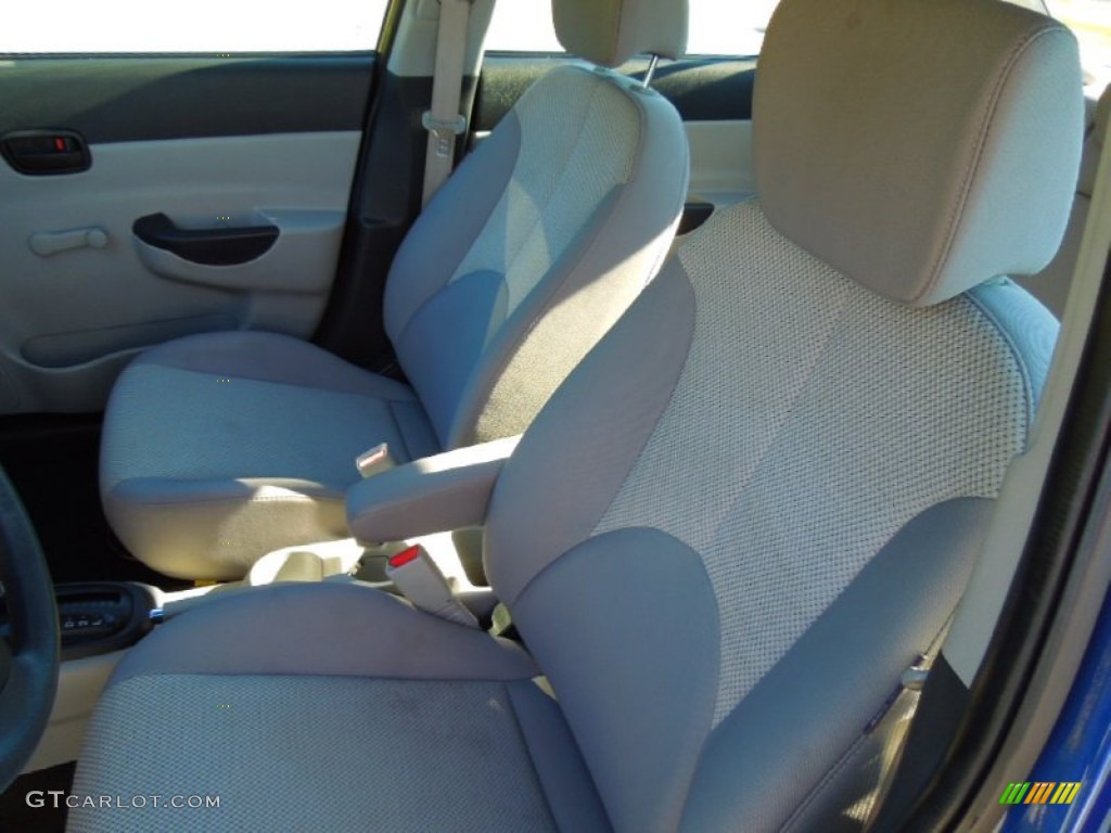 2011 Accent GLS 4 Door - Dark Sapphire Blue / Gray photo #9