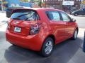 2013 Inferno Orange Metallic Chevrolet Sonic LT Hatch  photo #4