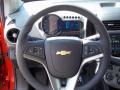 Jet Black/Dark Titanium 2013 Chevrolet Sonic LT Hatch Steering Wheel