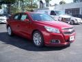 2013 Crystal Red Tintcoat Chevrolet Malibu LT  photo #3