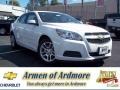 2013 Summit White Chevrolet Malibu LT  photo #1