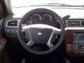 Ebony 2013 Chevrolet Tahoe Hybrid 4x4 Steering Wheel