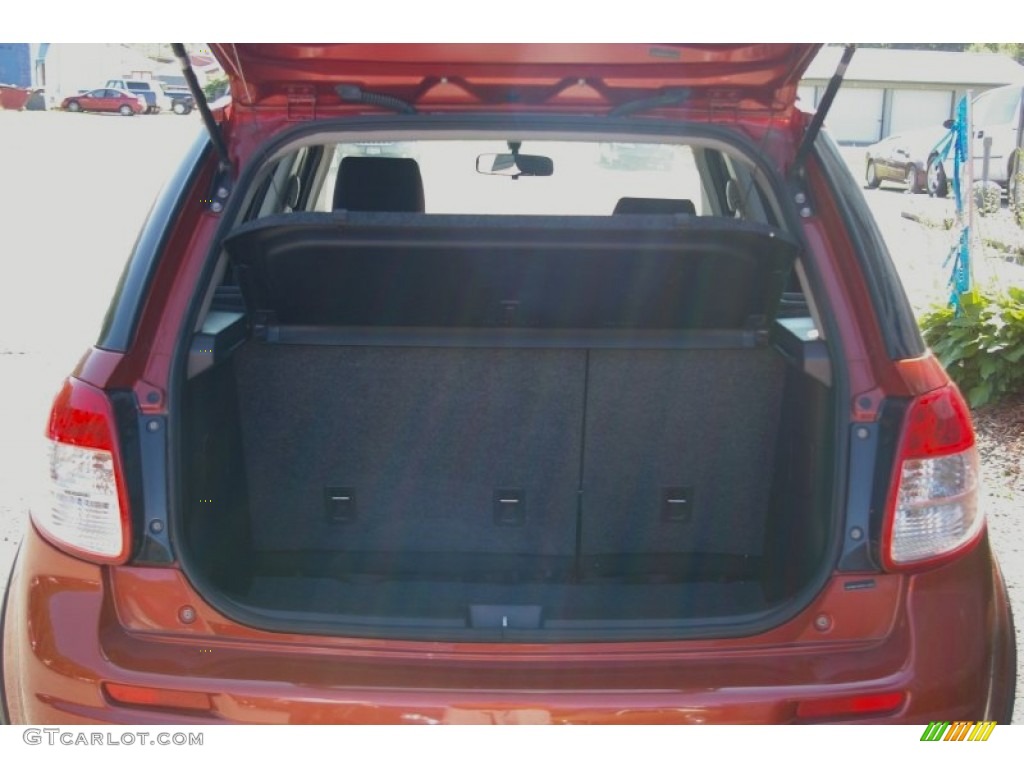 2007 SX4 Convenience AWD - Bright Red / Black photo #13