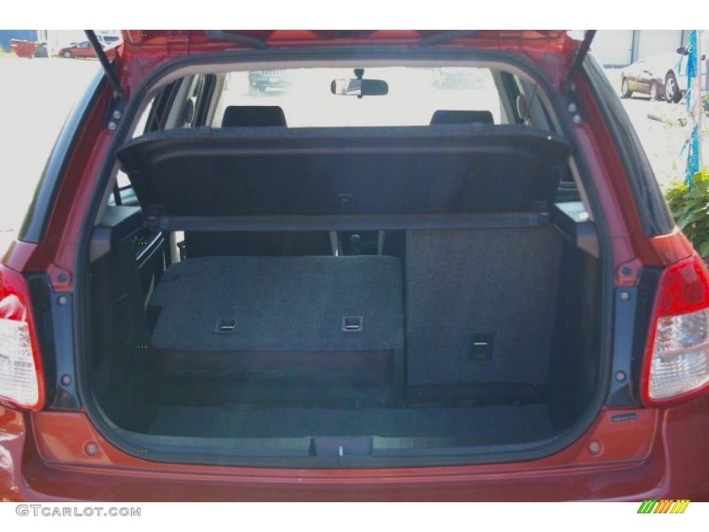 2007 SX4 Convenience AWD - Bright Red / Black photo #14