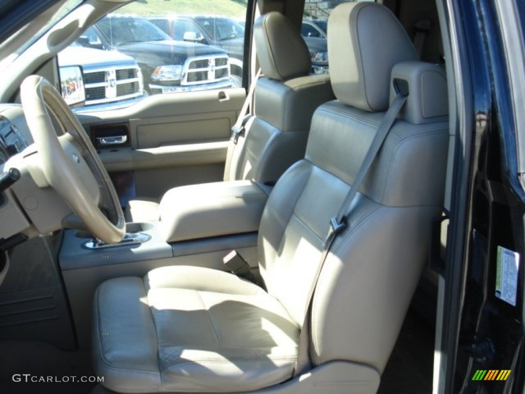 2005 F150 Lariat SuperCab 4x4 - Black / Tan photo #14