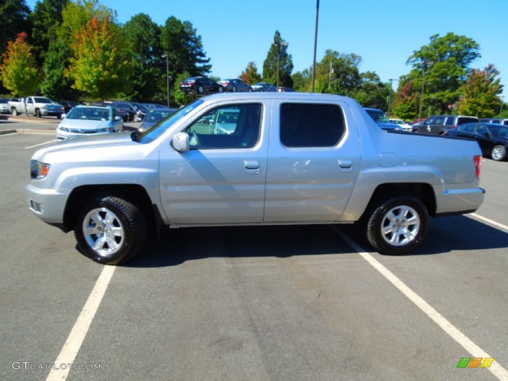 Alabaster Silver Metallic 2011 Honda Ridgeline RTS Exterior Photo #71271376
