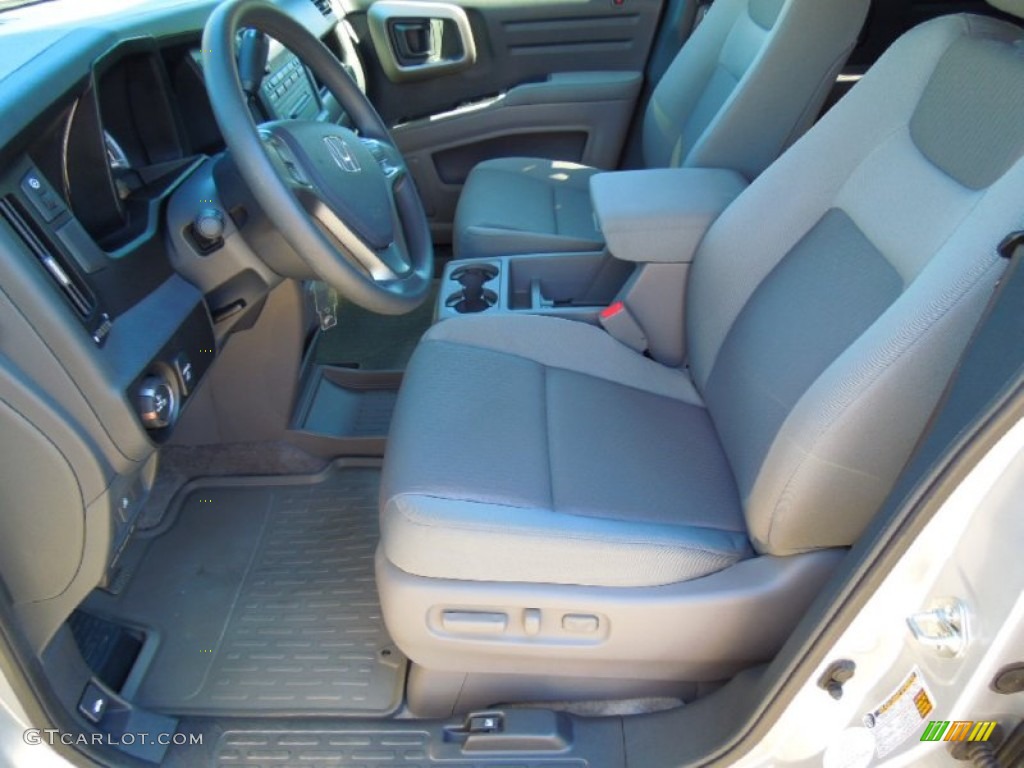 Gray Interior 2011 Honda Ridgeline RTS Photo #71271394