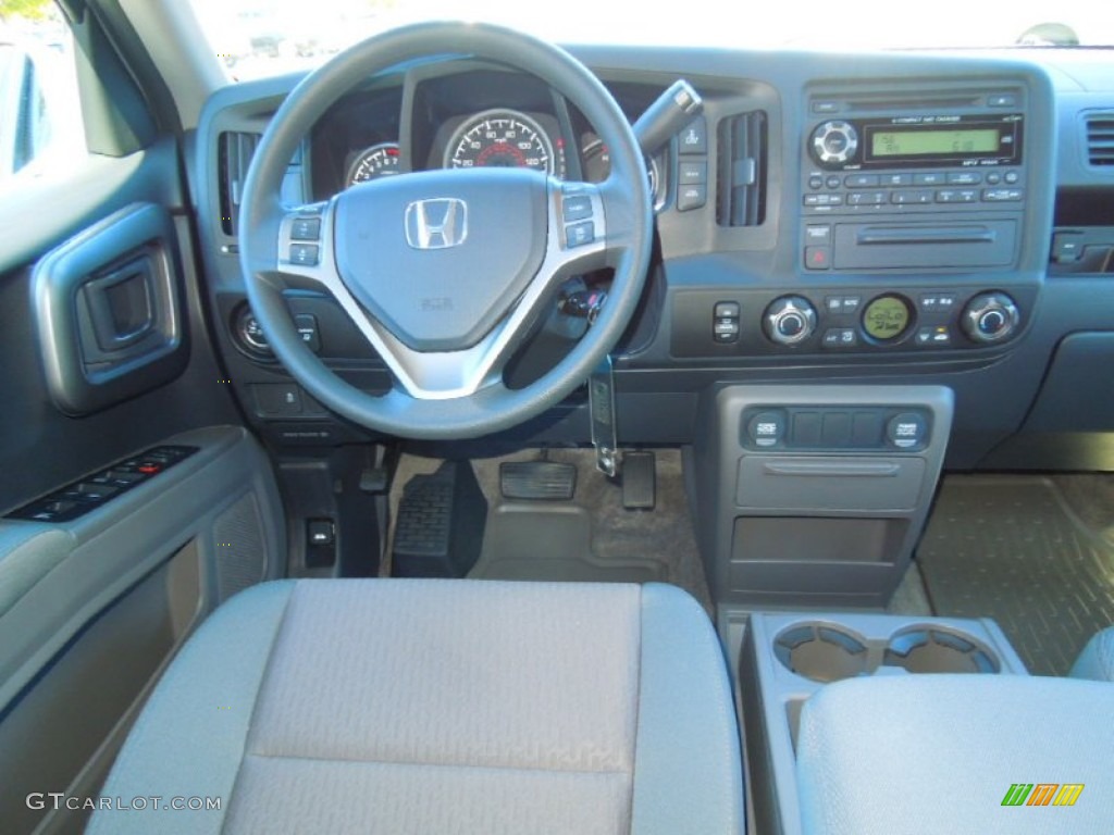 2011 Honda Ridgeline RTS Gray Dashboard Photo #71271418