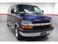 2004 Indigo Blue Metallic Chevrolet Express 2500 Passenger Conversion Van  photo #3