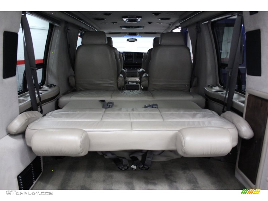 2004 Express 2500 Passenger Conversion Van - Indigo Blue Metallic / Medium Dark Pewter photo #48