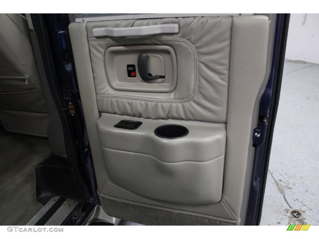 2004 Express 2500 Passenger Conversion Van - Indigo Blue Metallic / Medium Dark Pewter photo #61