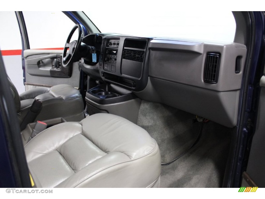 2004 Express 2500 Passenger Conversion Van - Indigo Blue Metallic / Medium Dark Pewter photo #69