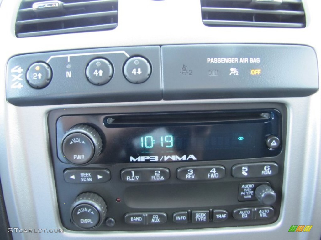 2008 Chevrolet Colorado LT Crew Cab 4x4 Audio System Photo #71272953