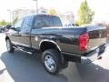 2008 Brilliant Black Crystal Pearl Dodge Ram 2500 Laramie Quad Cab 4x4  photo #3