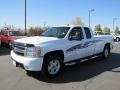 2007 Summit White Chevrolet Silverado 1500 LTZ Extended Cab 4x4  photo #1