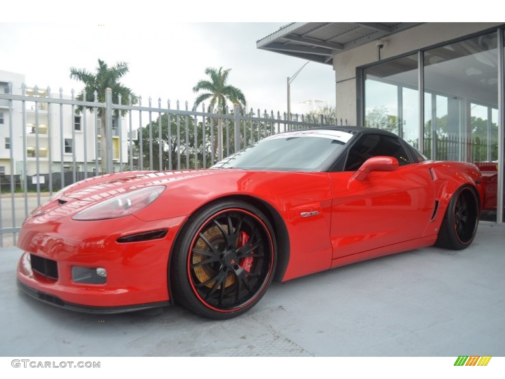 2008 Corvette Z06 - Victory Red / Titanium photo #1