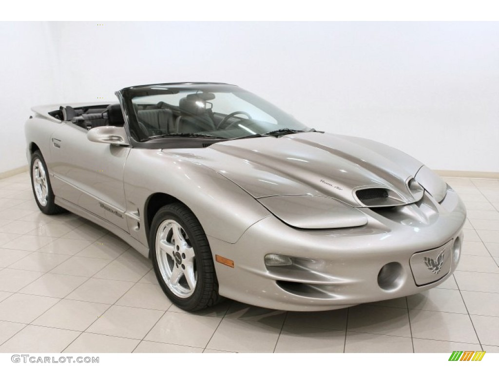 Pewter Metallic 2001 Pontiac Firebird Trans Am WS-6 Convertible Exterior Photo #71275774