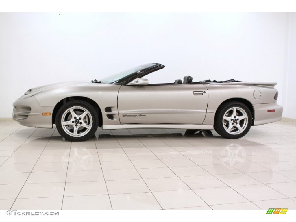 Pewter Metallic 2001 Pontiac Firebird Trans Am WS-6 Convertible Exterior Photo #71275816