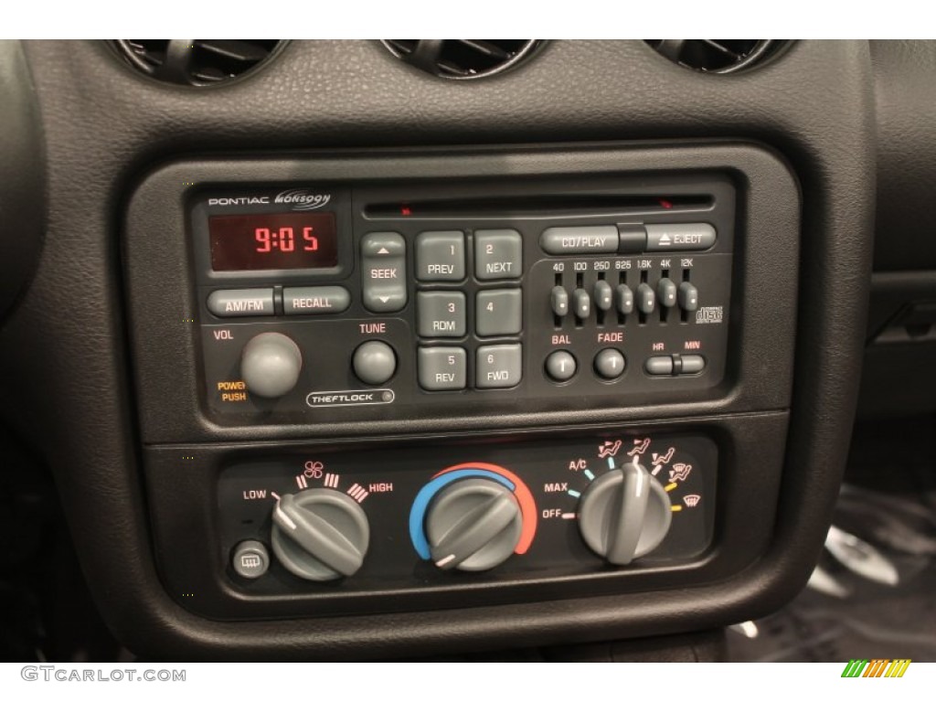 2001 Pontiac Firebird Trans Am WS-6 Convertible Controls Photo #71275921