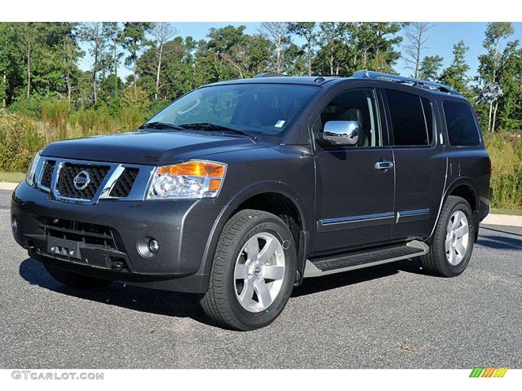 Smoke Gray Nissan Armada