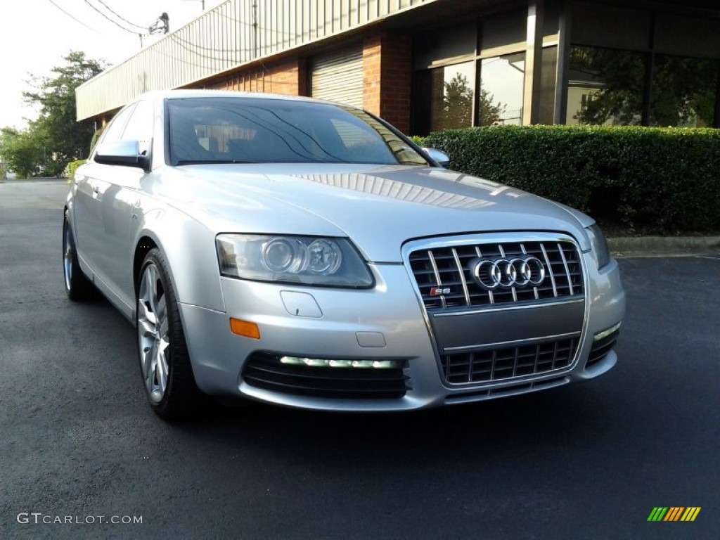 Light Silver Metallic 2007 Audi S6 5.2 quattro Sedan Exterior Photo #71276467