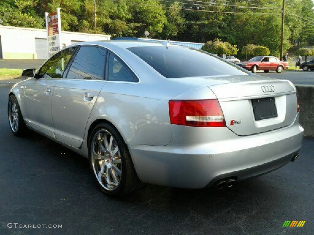 Light Silver Metallic 2007 Audi S6 5.2 quattro Sedan Exterior Photo #71276490