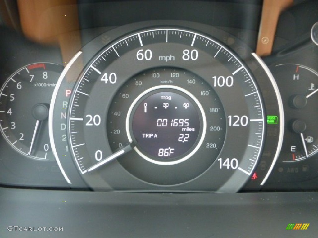 2012 Honda CR-V EX-L 4WD Gauges Photo #71276695