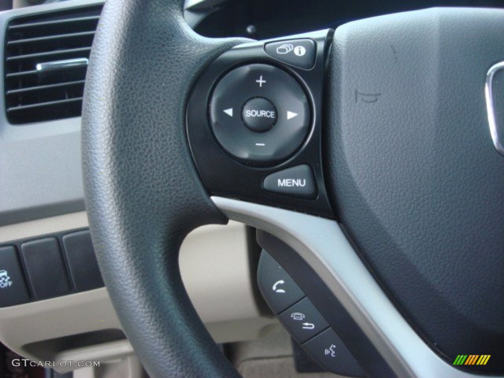 2012 Honda Civic EX Sedan Controls Photo #71278435