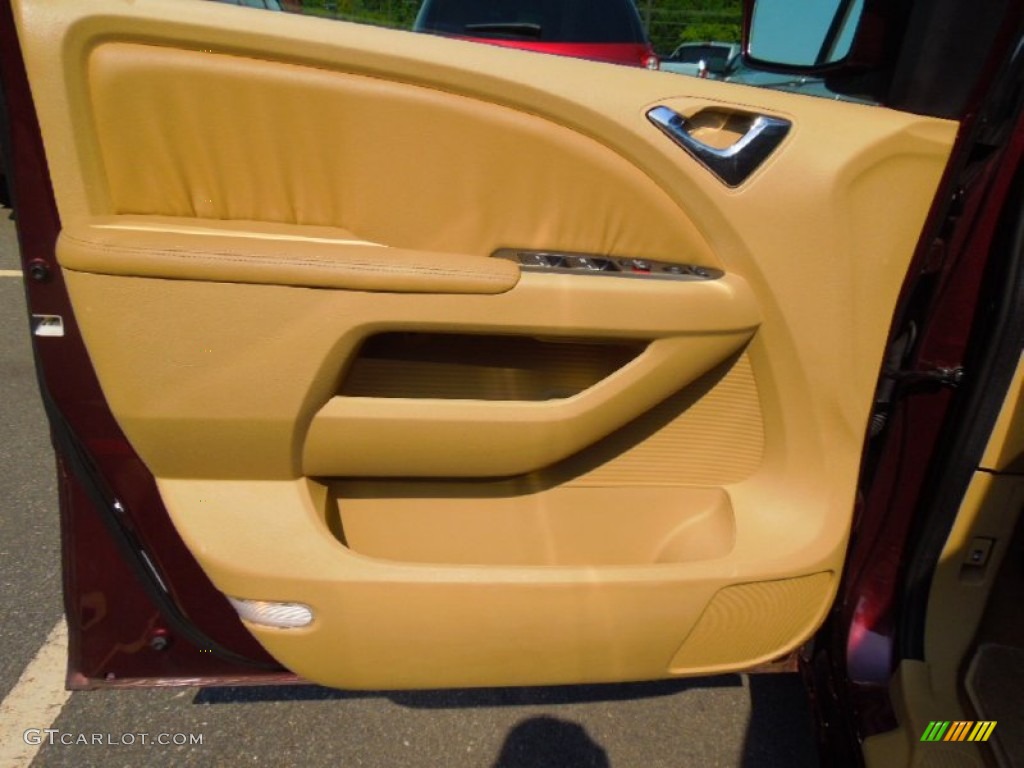 2010 Honda Odyssey EX-L Beige Door Panel Photo #71278732