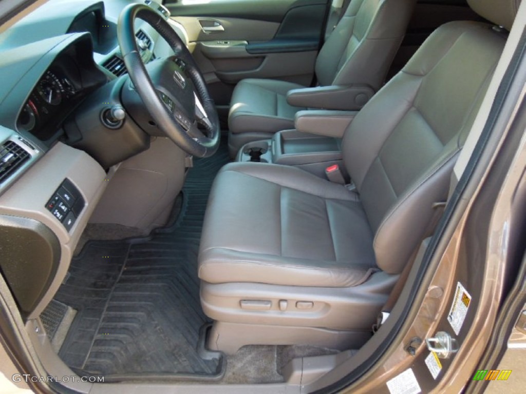 Gray Interior 2011 Honda Odyssey EX-L Photo #71279239