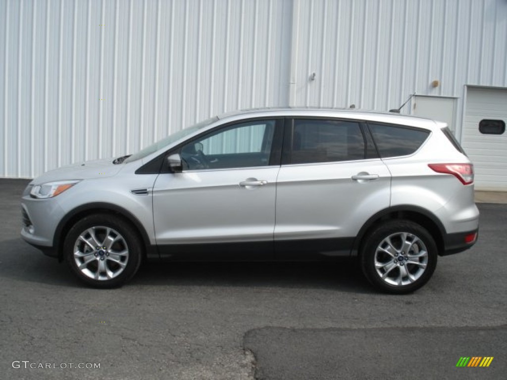 Ingot Silver Metallic 2013 Ford Escape SEL 2.0L EcoBoost 4WD Exterior Photo #71279245