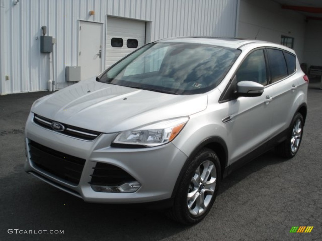 Ingot Silver Metallic 2013 Ford Escape SEL 2.0L EcoBoost 4WD Exterior Photo #71279254