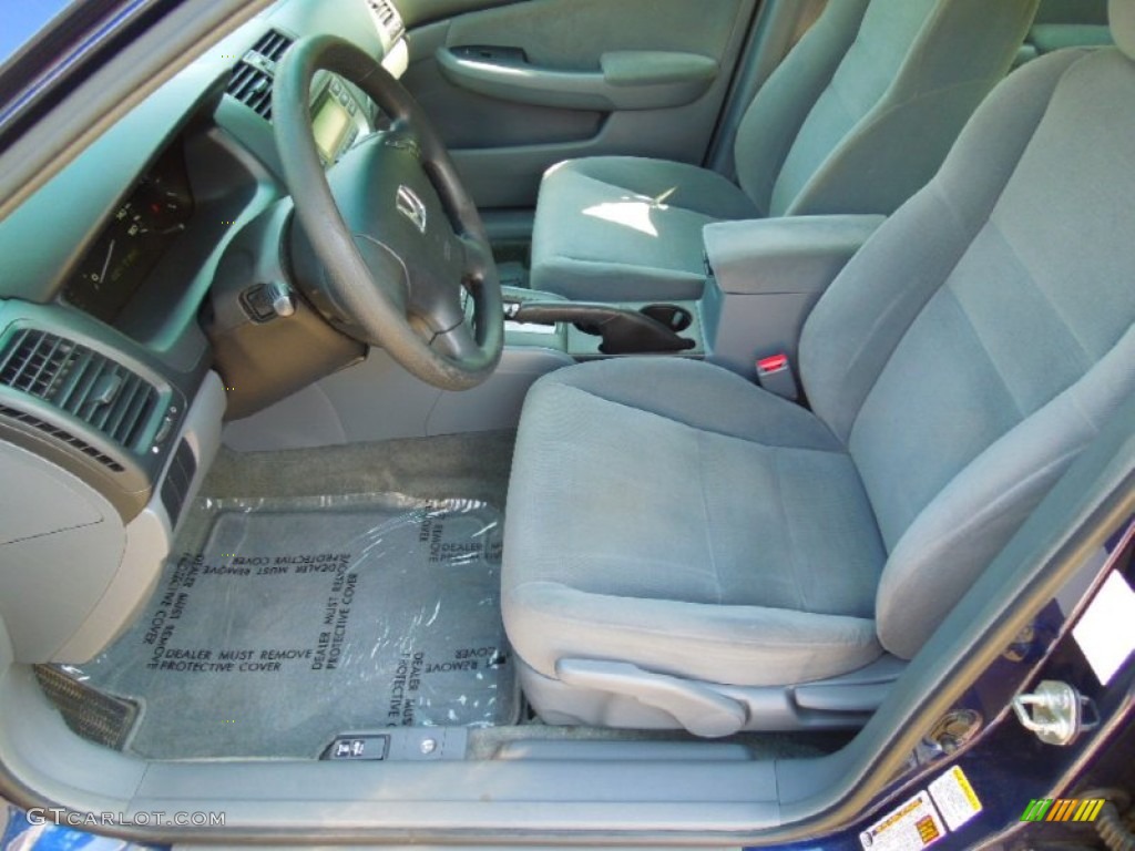 2006 Accord LX Sedan - Royal Blue Pearl / Gray photo #8