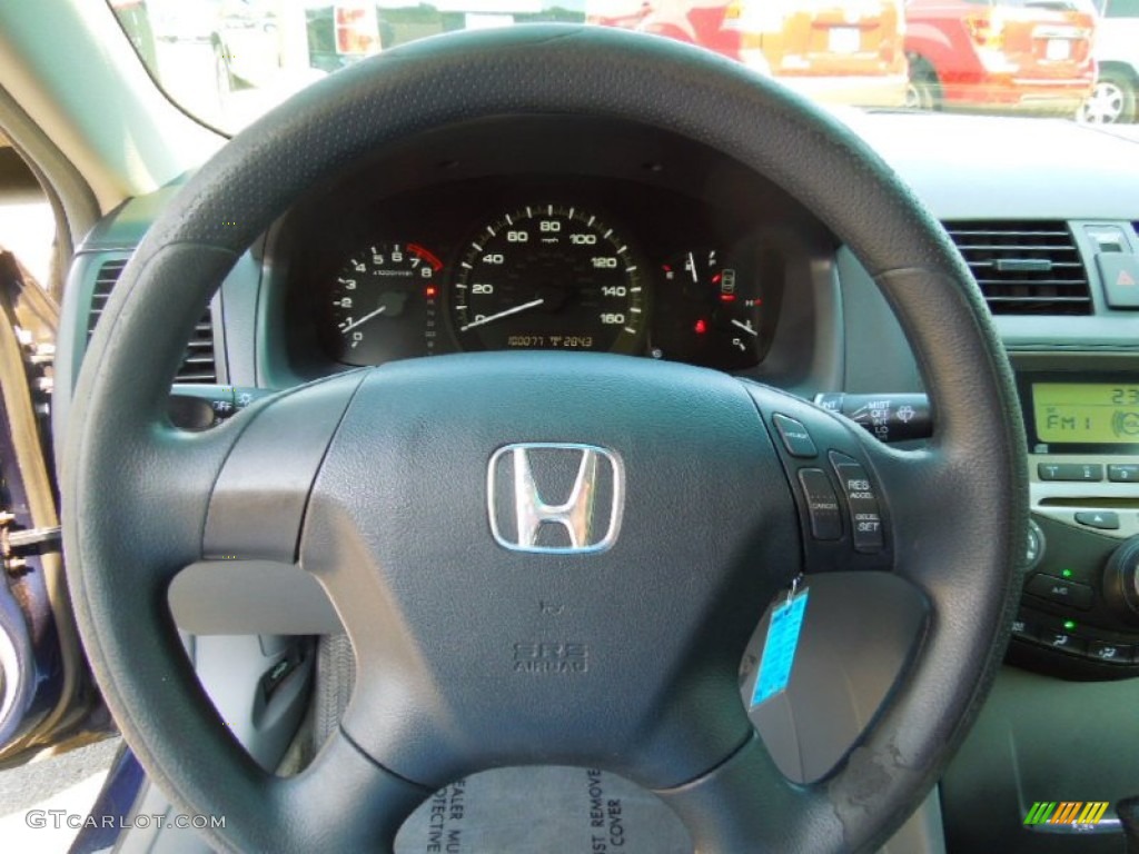 2006 Accord LX Sedan - Royal Blue Pearl / Gray photo #13