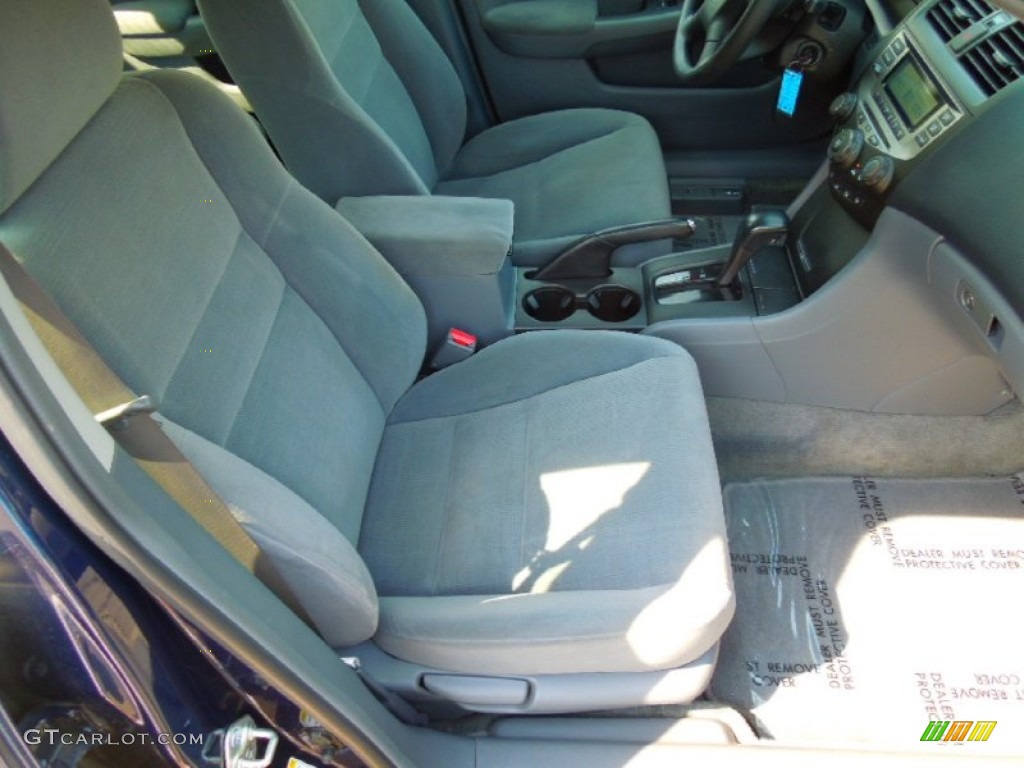 2006 Accord LX Sedan - Royal Blue Pearl / Gray photo #20