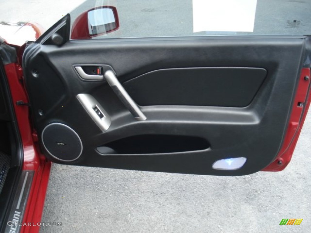 2007 Hyundai Tiburon GT Black Door Panel Photo #71280235