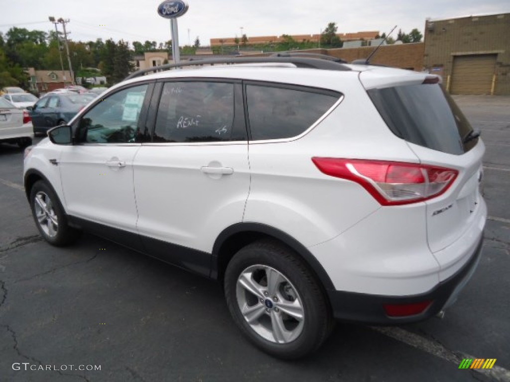 2013 Escape SE 1.6L EcoBoost 4WD - Oxford White / Charcoal Black photo #4