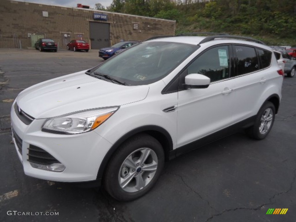 2013 Escape SE 1.6L EcoBoost 4WD - Oxford White / Charcoal Black photo #5