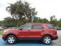 2013 Ruby Red Metallic Ford Explorer FWD  photo #2