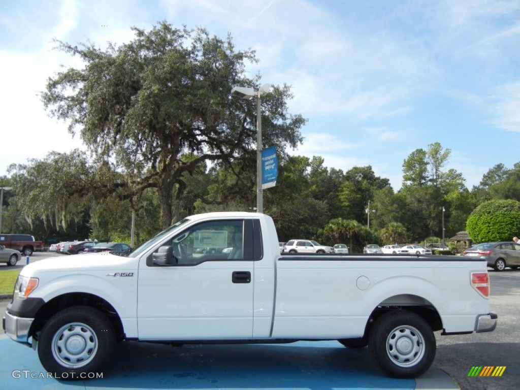 Oxford White 2013 Ford F150 XL Regular Cab Exterior Photo #71281819
