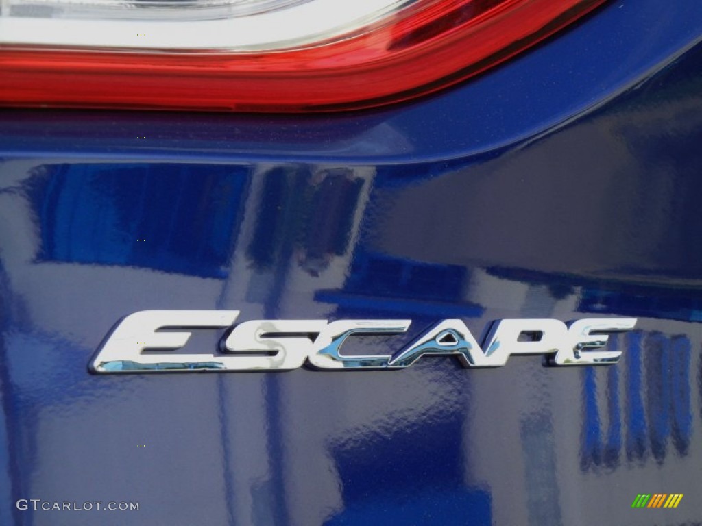 2013 Escape SE 2.0L EcoBoost - Deep Impact Blue Metallic / Charcoal Black photo #4