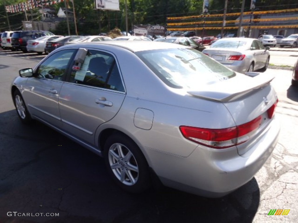 2003 Accord EX V6 Sedan - Satin Silver Metallic / Black photo #3