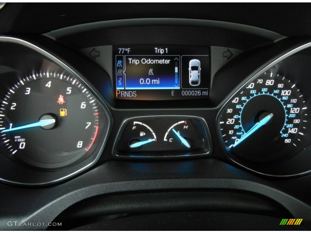 2013 Ford Escape SE 2.0L EcoBoost Gauges Photo #71282314