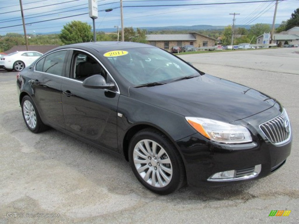 Carbon Black Metallic 2011 Buick Regal CXL Exterior Photo #71282353