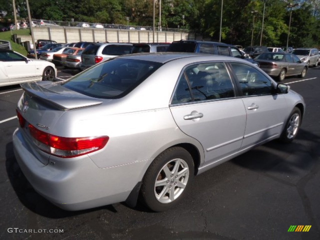 2003 Accord EX V6 Sedan - Satin Silver Metallic / Black photo #11