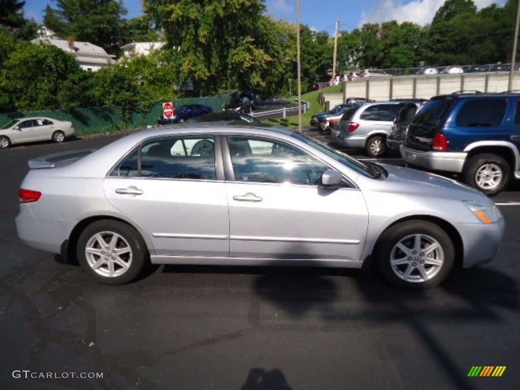2003 Accord EX V6 Sedan - Satin Silver Metallic / Black photo #12