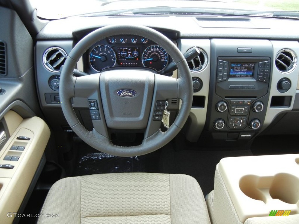 2013 Ford F150 XLT SuperCrew Adobe Dashboard Photo #71282530