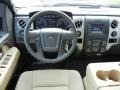 2013 Pale Adobe Metallic Ford F150 XLT SuperCrew  photo #7